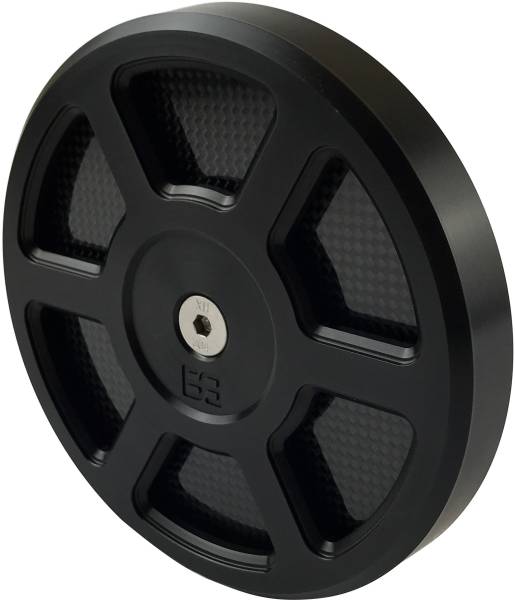 BRASS BALLS - DEFENDER AIR CLEANER COVER BLACK - Image 1