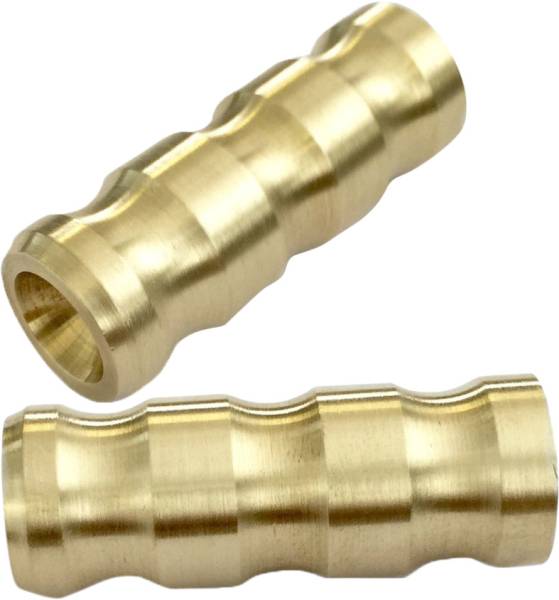 BRASS BALLS - RIBBED TOE/SHIFTER PEG BRASS - Image 1