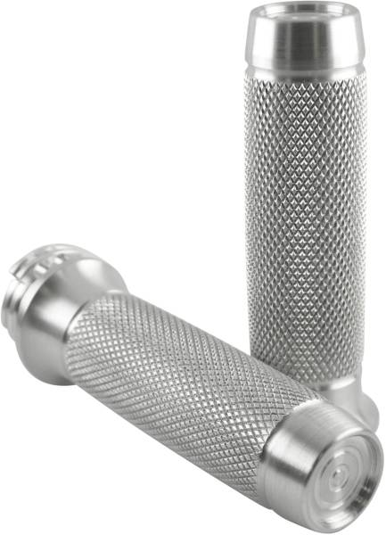 BRASS BALLS - KNURLED MOTO GRIPS NATURAL - Image 1