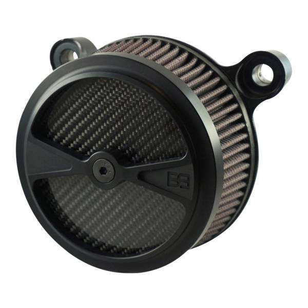 BRASS BALLS - F1 AIR CLEANER KIT BLACK STOCK EFI 07-17 XL - Image 1