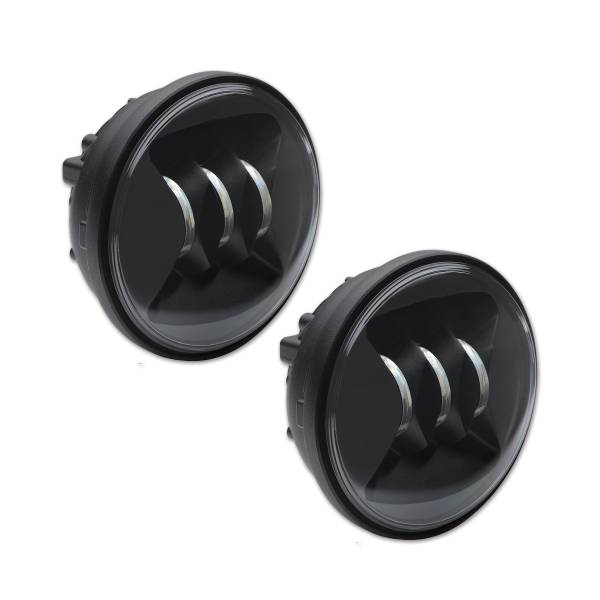 JW SPEAKER - 6045 LED FOG LAMP KIT 4.5" BLK BEZEL DUAL - Image 1