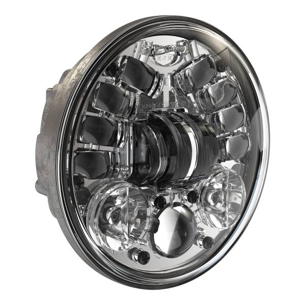 JW SPEAKER - 8690M LED HEADLIGHT 5.75" CHR BEZEL - Image 1