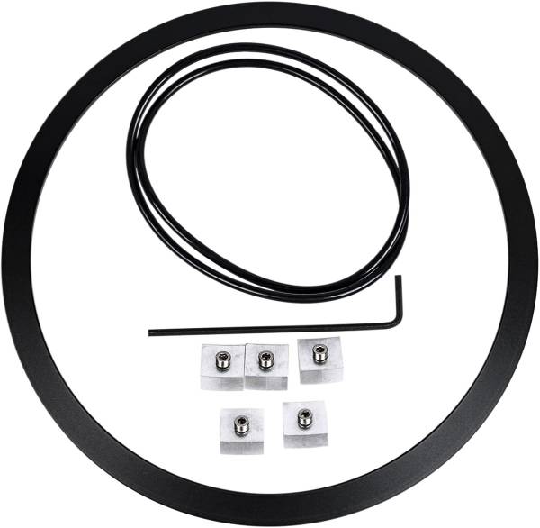 JW SPEAKER - 7" ADAPTER RING KIT BLK BMW - Image 1