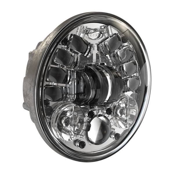 JW SPEAKER - 8690A2 ADAPTIVE HEADLIGHT 5.75" CHR BEZEL - Image 1