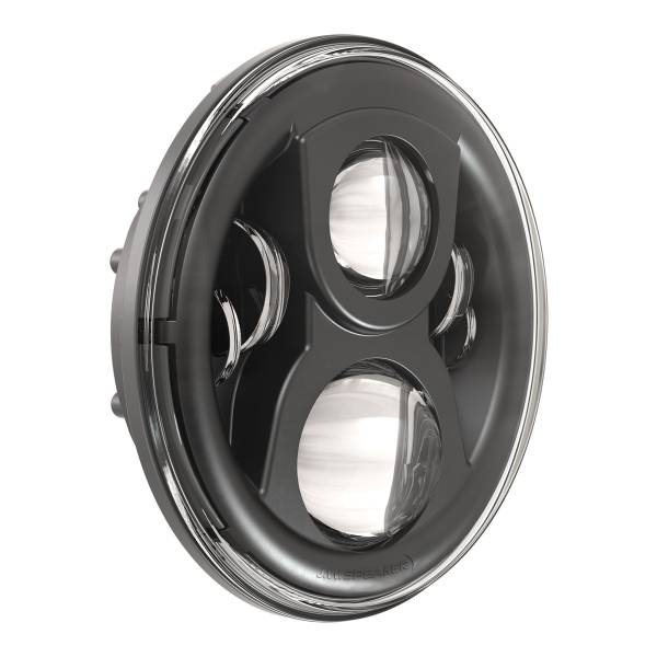 JW SPEAKER - 8700 EV2-S HEADLAMP 7" BLK BEZEL - Image 1