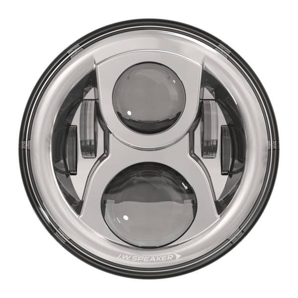 JW SPEAKER - 8700 EV2-S HEADLAMP 7" CHR BEZEL W/MOUNT RING - Image 1