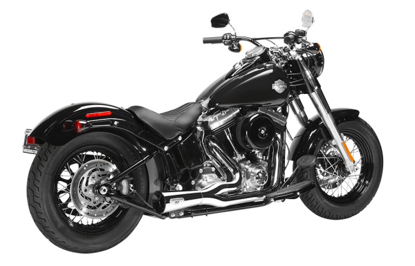 MAGNAFLOW - NESS FBOMB 2 INTO 1 CHR/BLK SOFTAIL 86-17 - Image 1