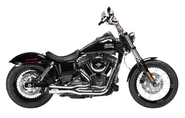 MAGNAFLOW - NESS FBOMB 2 INTO 1 CHR/BLK DYNA 06-17 - Image 1