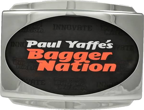 BAGGERNATION - STEALTH 3 LICENSE FRAME CHROME FOR STOCK TOURING - Image 1