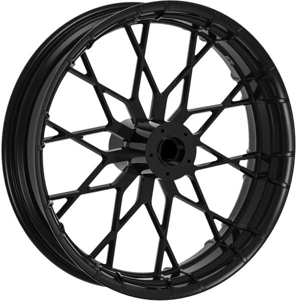 BAGGERNATION - SRT WHEEL AND RAKE KIT BANDIT BLACK - Image 1