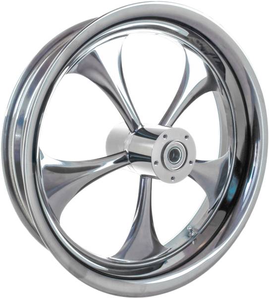 BAGGERNATION - SRT WHEEL AND RAKE KIT HIGH 5 CHROME - Image 1