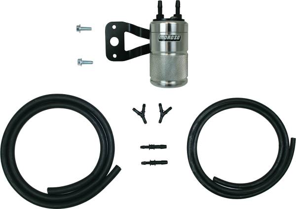 MOROSO - AIR OIL SEPARATOR TWIN CAM W/V&H VO2 AIR CLEANER POLISHED - Image 1