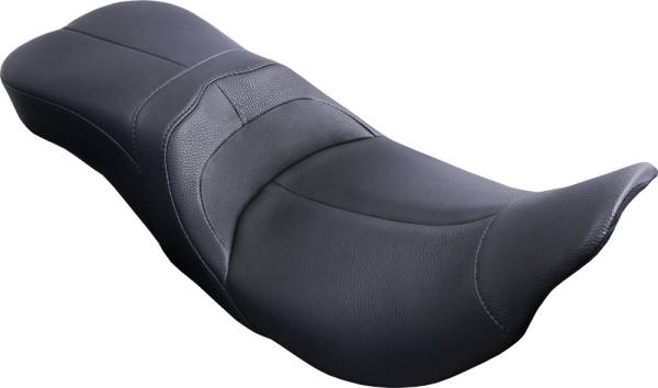 DANNY GRAY - LOW IST 2-UP LEATHER SEAT FLH/FLT `08-UP - Image 1