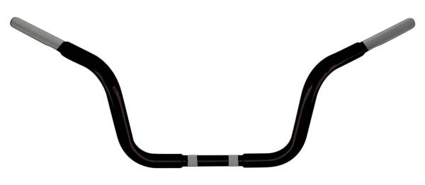 WILD 1 - CHUBBY 8.5" BABY APE HANGER SATIN BLACK - Image 1