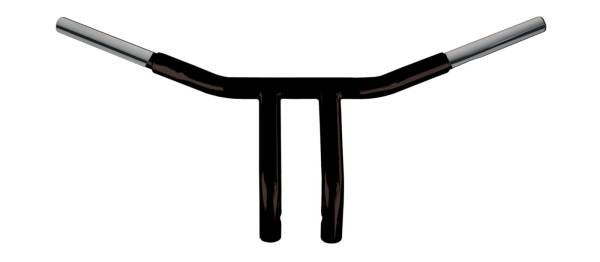 WILD 1 - CHUBBY 6" LOW PROFILE DRAG BAR SATIN BLACK - Image 1