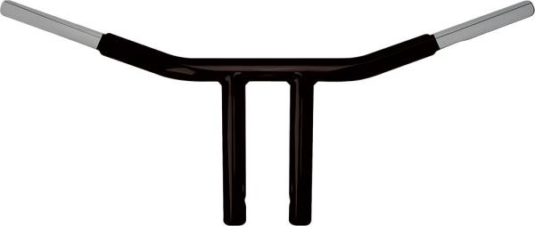 WILD 1 - CHUBBY 8" PHSYCO DRAG BAR SATIN BLACK - Image 1