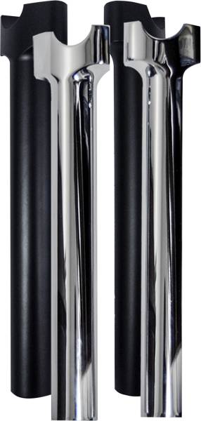 WILD 1 - CHUBBY 9.5" STRAIGHT RISERS BLACK - Image 1