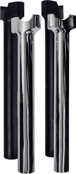 WILD 1 - CHUBBY 12" STRAIGHT RISERS BLACK - Image 1