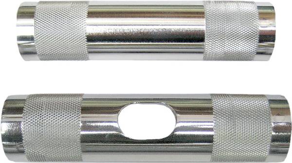 WILD 1 - CHUBBY 1-1/4" RISER ADAPTER CHROME - Image 1