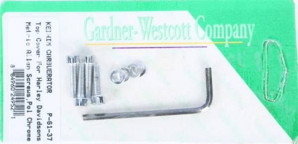 GARDNERWESTCOTT - CARBURETOR COVER SET KEIHIM CARB CONST VELOCITY TOP - Image 1