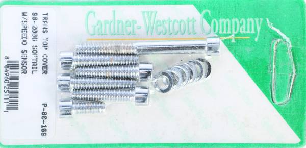 GARDNERWESTCOTT - TRANSMISSION TOP COVER SET 98-06 SOFTAIL MODELS - Image 1