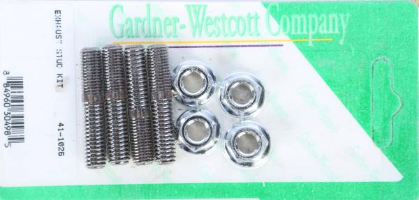 GARDNERWESTCOTT - EXHAUST STUD KIT 4/PK - Image 1