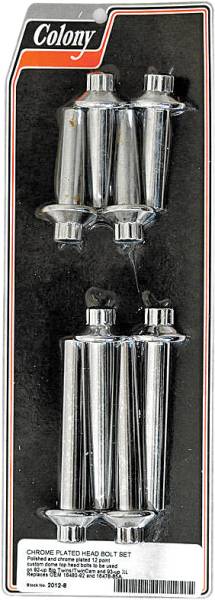 COLONY MACHINE - HEADBOLT KIT CHROME BT 92-16 AND XL 93-UP - Image 1