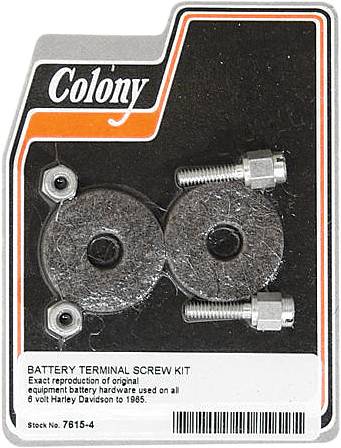 COLONY MACHINE - BATTERY TERMINAL SCREW KIT - Image 1