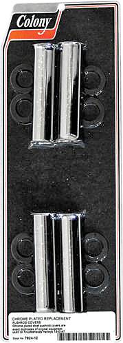 COLONY MACHINE - LOWER PUSHROD COVER KIT OUTER 40-47 KNUCK - Image 1