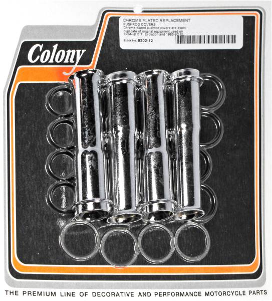 COLONY MACHINE - LOWER PUSHROD COVER KIT OUTER 84-99 BT 86-90 XL - Image 1