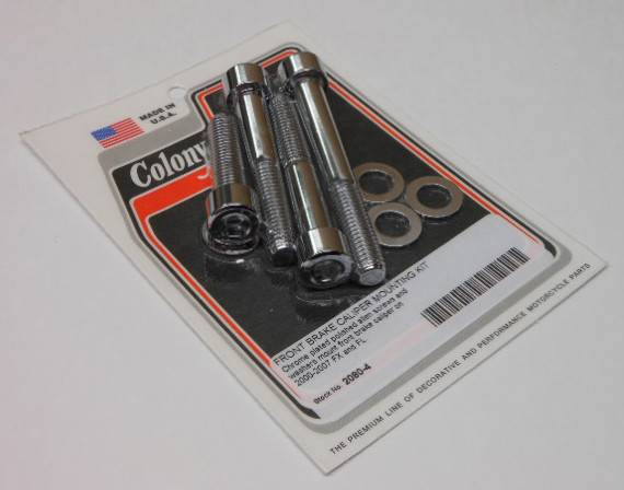 COLONY MACHINE - FRONT CALIPER MOUNT KIT XL/FXD/FLST 00-07 - Image 1