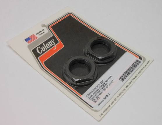 COLONY MACHINE - CRANK PIN NUT SET BIG TWIN 54-E81 - Image 1