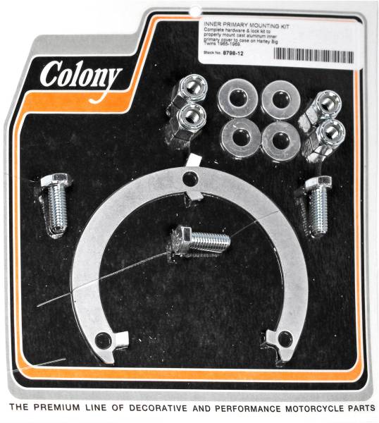 COLONY MACHINE - INNER PRIMARY MOUNT KIT SHOVELHEAD 65-69 - Image 1