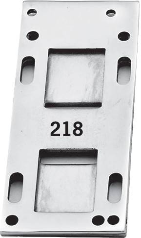 PAUGHCO - 4-SPEED TRANSMISSION MOUNTING PLATE - Image 1