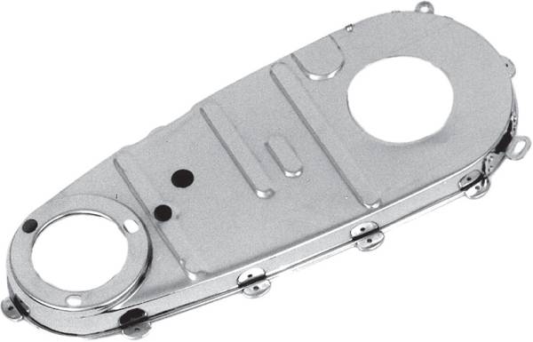 PAUGHCO - INNER PRIMARY COVER CHROME `55-64 KNUCKLES/PAN - Image 1