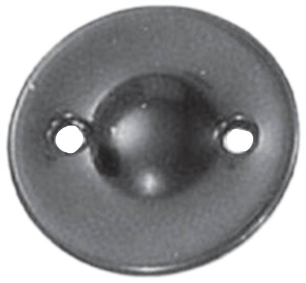 PAUGHCO - INSPECTION COVER BLACK `36-64 KNUCKLES/PAN - Image 1