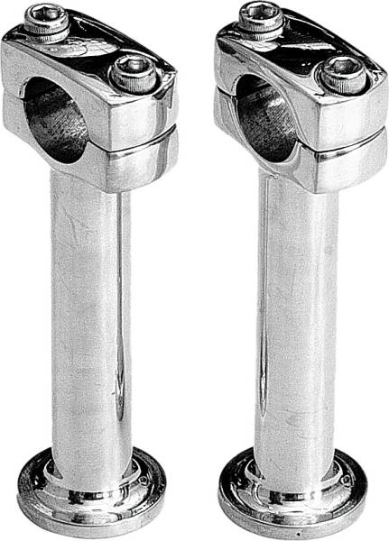 PAUGHCO - POST STYLE RISERS CHROME 5" - Image 1