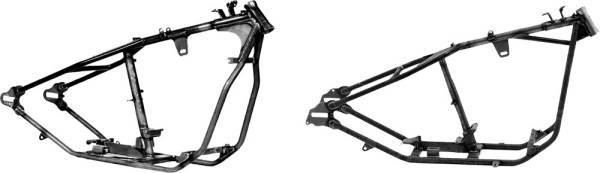 PAUGHCO - RIGID WISHBONE FRAME W/FAT BOB TANK MOUNTS - Image 1