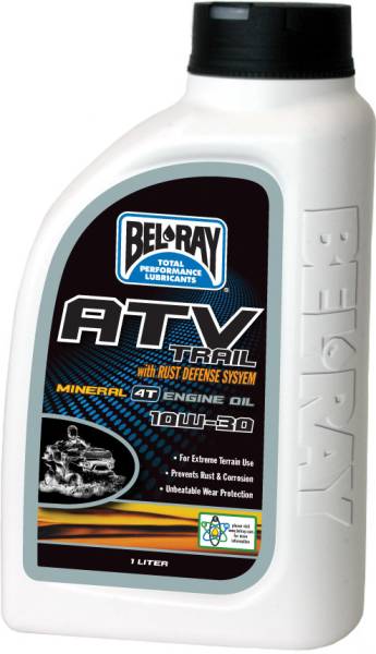 BEL-RAY - MINERAL 4T ENGINE OIL 10W-30 1L - Image 1