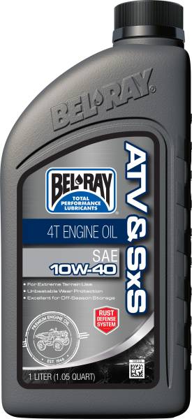 BEL-RAY - ATV TRAIL MINERAL 4T ENGINE OIL 10W-40 1L - Image 1