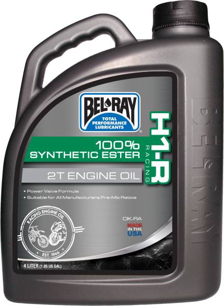 BEL-RAY - H1-R SYNTHETIC 2T OIL 4L - Image 1