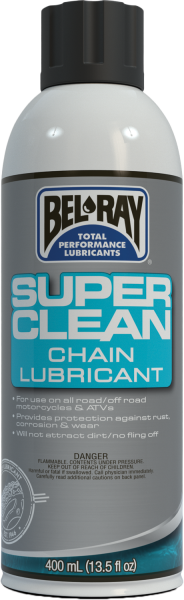 BEL-RAY - SUPER CLEAN CHAIN LUBE 400ML - Image 1