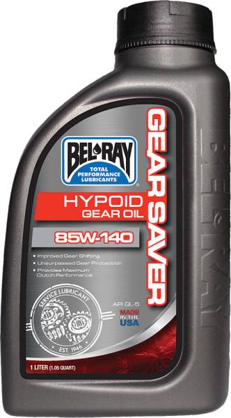 BEL-RAY - GEAR SAVER HYPOID GEAR OIL 85W-140 1L - Image 1