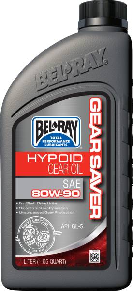 BEL-RAY - GEAR SAVER HYPOID GEAR OIL 80W-90 1L - Image 1