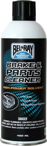 BEL-RAY - BRAKE & PARTS CLEANER HIGH-POW ER SOLVENT 400ML - Image 1