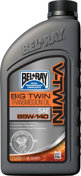 BEL-RAY - BIG TWIN TRANSMISSION OIL 85W-140 1L - Image 1