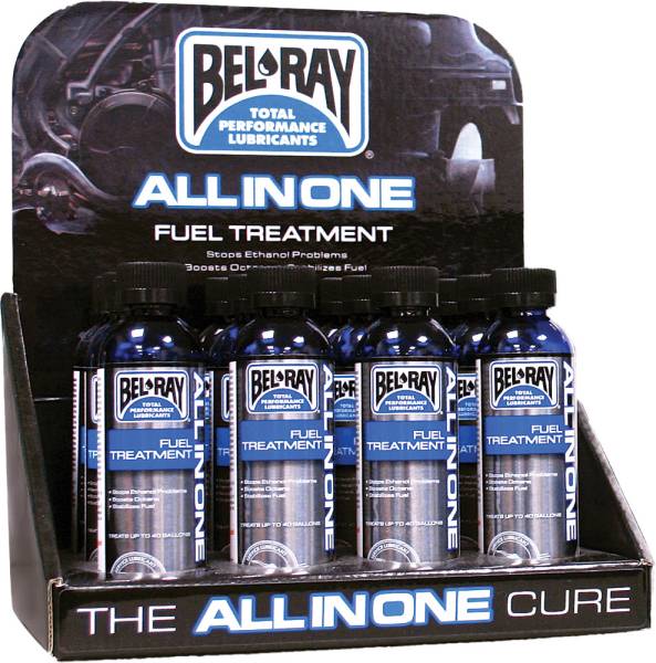 BEL-RAY - ALL IN ONE FUEL TREATMENT 4OZ 12/DISPLAY - Image 1