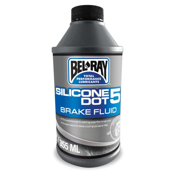 BEL-RAY - SILICONE DOT 5 BRAKE FLUID 355 ML - Image 1