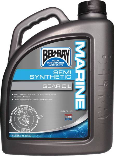 BEL-RAY - MARINE SEMI-SYNTHETIC GEAR OIL 4L - Image 1