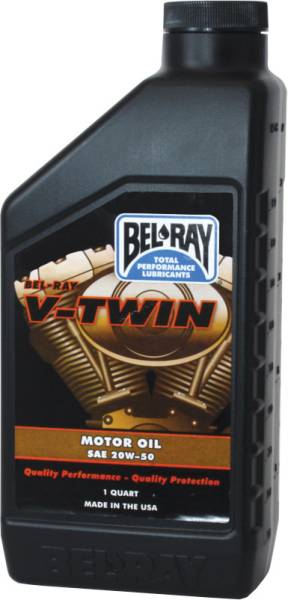 BEL-RAY - V-TWIN MOTOR OIL 20W-50 1QT - Image 1